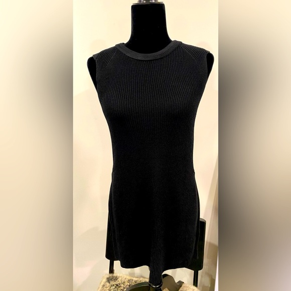 Aritzia Wilfred Palmier Black Sleeveless Tunic - Picture 3 of 3